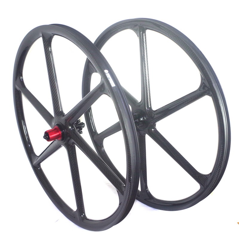 6 Spoke 29er mtb carbon wheels 30mm width tubeless sram xd, shima-no microspline 12S