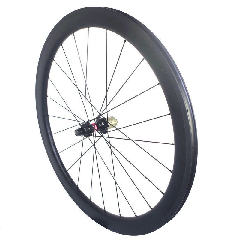 tubeless road bike carbon wheels disc brake centerlock or 6 bolts lock