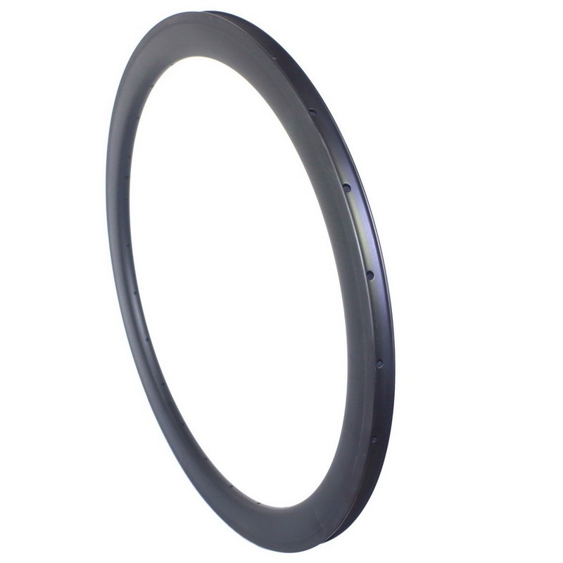 700C Road Carbon Clincher Tubeless Rims 38mm 45mm 50mm 60mm Profile 26mm Width