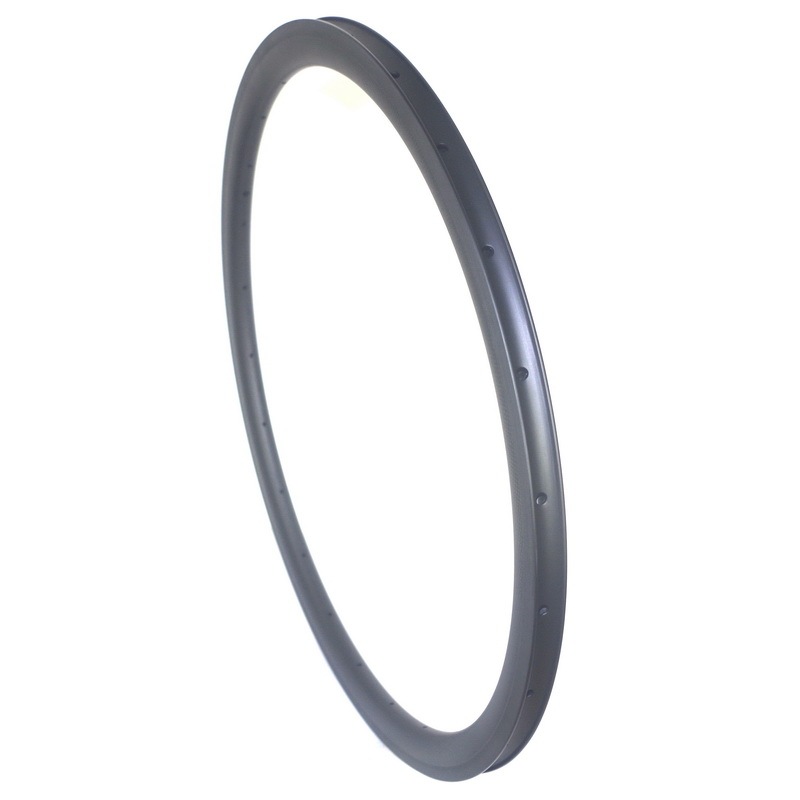 700C Road Carbon Clincher Tubeless Rims 38mm 45mm 50mm 60mm Profile 26mm Width