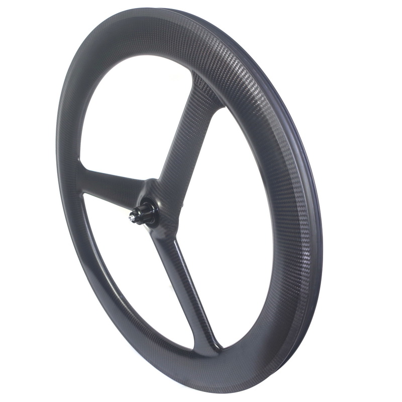 2019 tri spoke road carbon wheels tubeless
