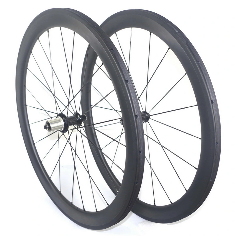 Road bike carbon wheels tubular wheelset 38mm 50mm 60mm profile 23mm width