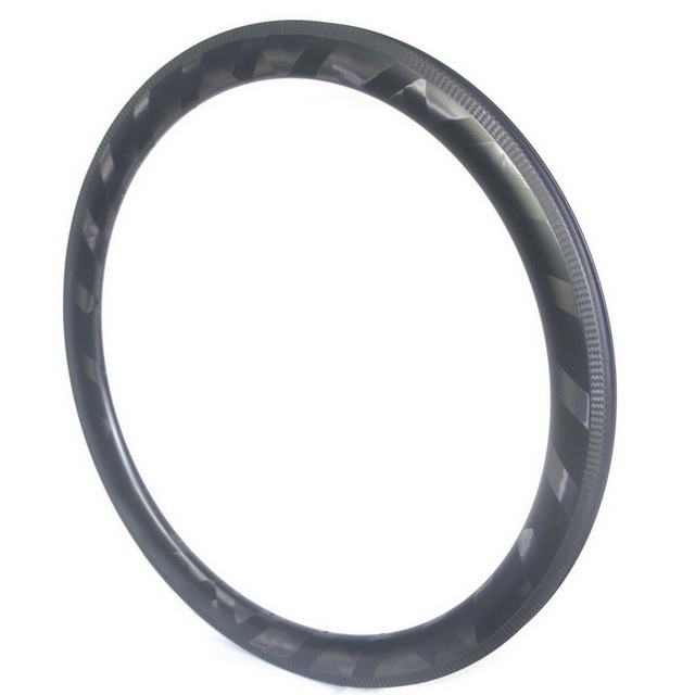 50mm road carbon rims 25mm width clincher tubular tubeless