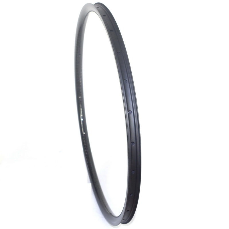 29ER Asymmetric Carbon Rims  Super Light Weight 30mm Width 25mm Depth Tubeless Ready