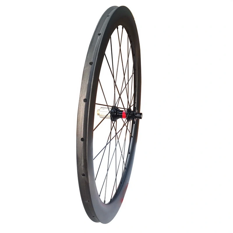 Tubular road carbon wheels disc brake 50mm