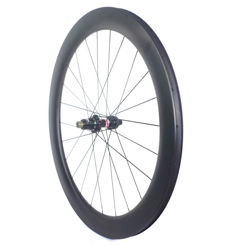 Road disc wheels 60mm xdr 12s internal spoke holes clincher or tubular