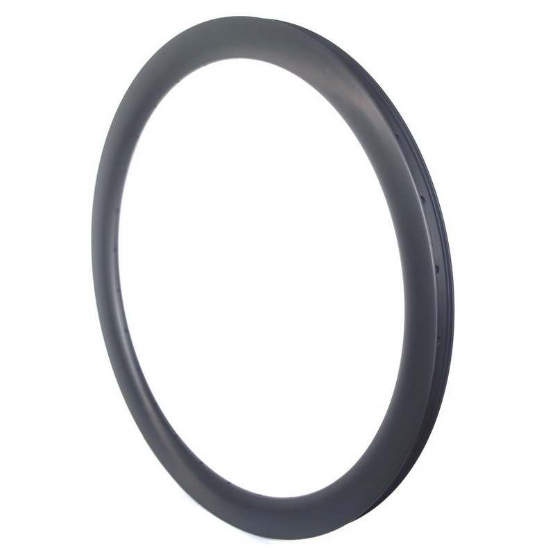 650B Gravel Carbon Rims  30mm 45mm Profile 28mm Width Tubeless With Hook