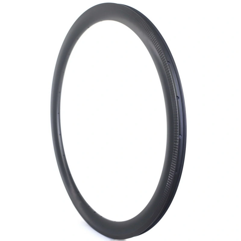 700C Tubeless Road Bike Carbon Rims Light 30mm 35mm 40mm 45mm 55mm Profiles Rim Brake 25mm Width