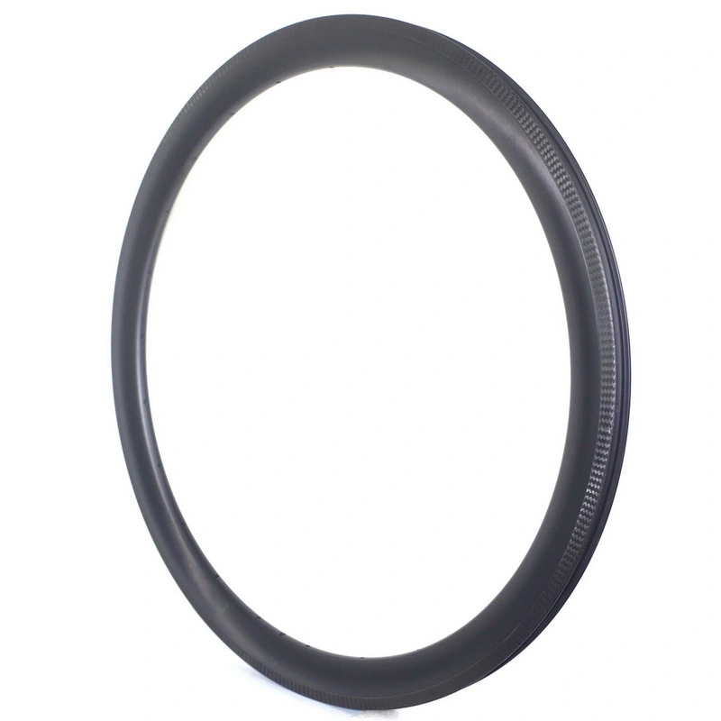 700C Tubeless Road Bike Carbon Rims Light 30mm 35mm 40mm 45mm 55mm Profiles Rim Brake 25mm Width