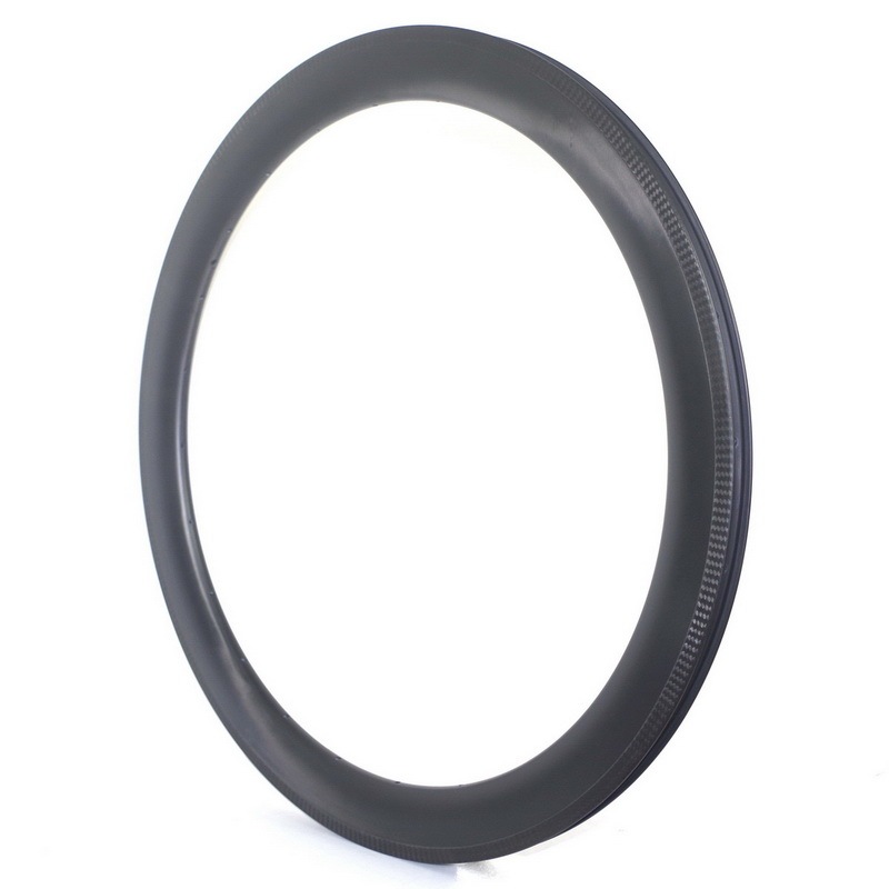 700C Tubeless Road Bike Carbon Rims Light 30mm 35mm 40mm 45mm 55mm Profiles Rim Brake 25mm Width