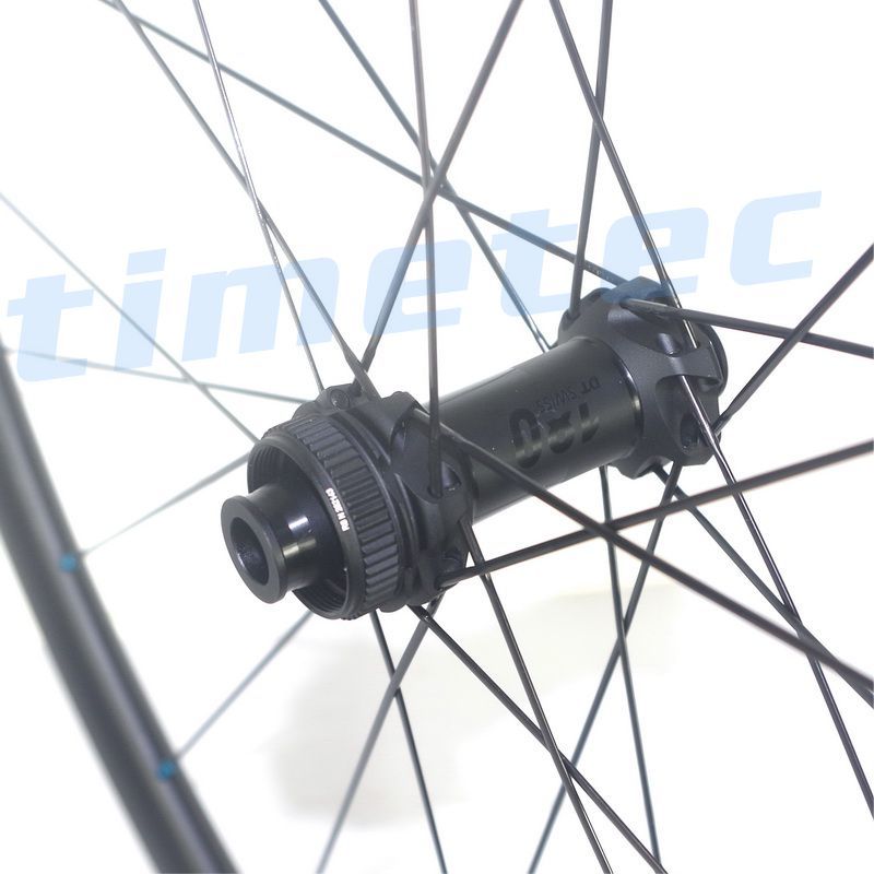 Ultra Light Gravel Road Bike Carbon Wheels DT180 EXP Hub 24MM Width 24MM Depth