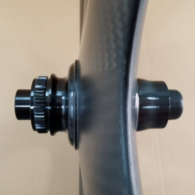 5 Spoke Road Bike Carbon wheels Disc Brake Tubeless 55mm profile 25mm width