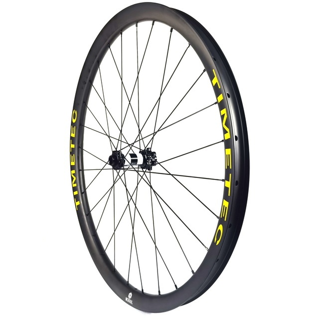 Light Weight MTB Carbon Wheels 29ER 36mm External Width Asymmetrical DT 350S Hub Sapim Spokes