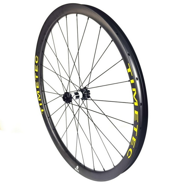 Light Weight MTB Carbon Wheels 29ER 36mm External Width Asymmetrical DT 350S Hub Sapim Spokes