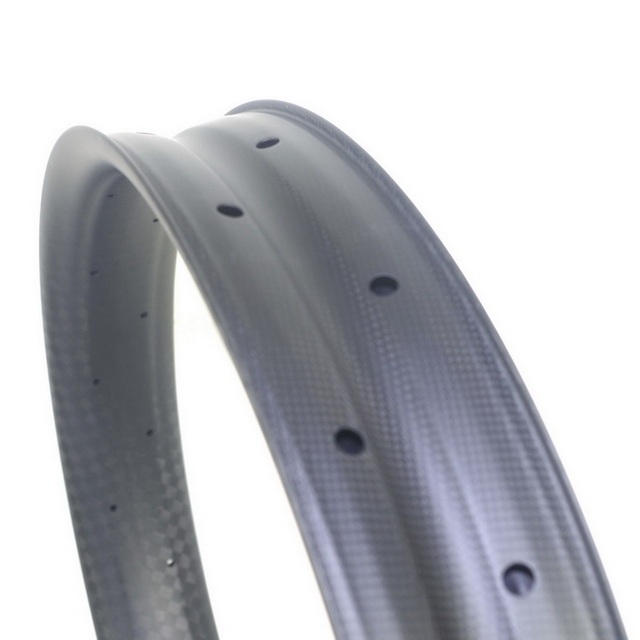 24 Inch fat bike carbon rims 80mm width 75mm external width tubeless
