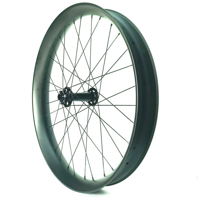 27.5er Fat Bike Carbon Wheelset 80mm Width Tubeless