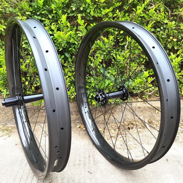 26er fat bike carbon wheels 65mm width