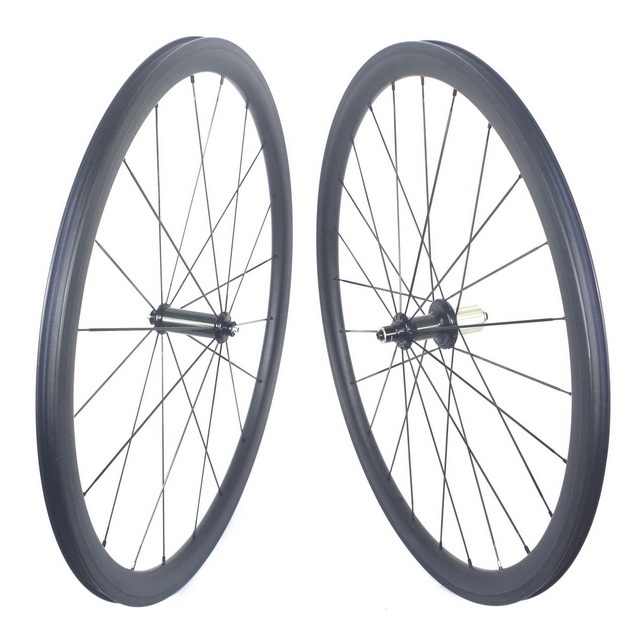 700C Road Bike Carbon Wheels 23MM Width Clincher Tubular 30mm 38mm 0mm 60mm 88mm