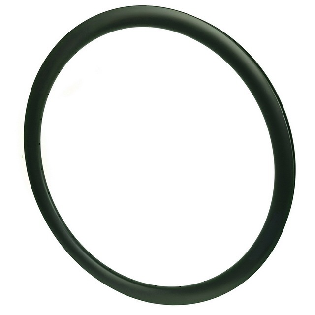 Light 700C Road Carbon Rims 30mm Width 30mm 35mm 40mm 45mm Profiles Tubeless With Hook