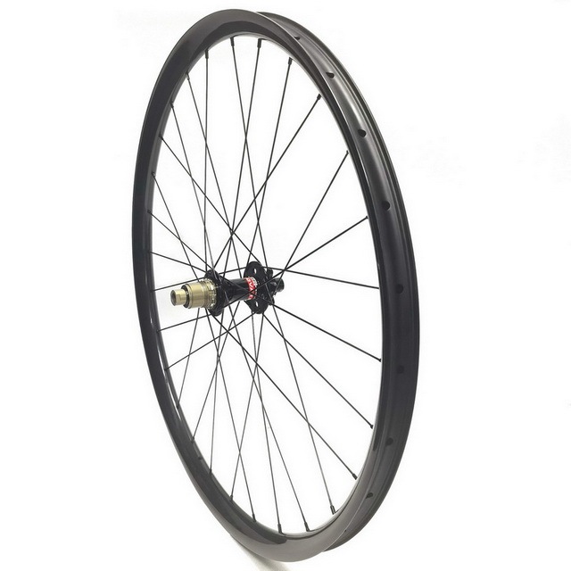 29ER Asymmetrical MTB Carbon Wheels 33mm 30mm Width 25mm Profile Super Light