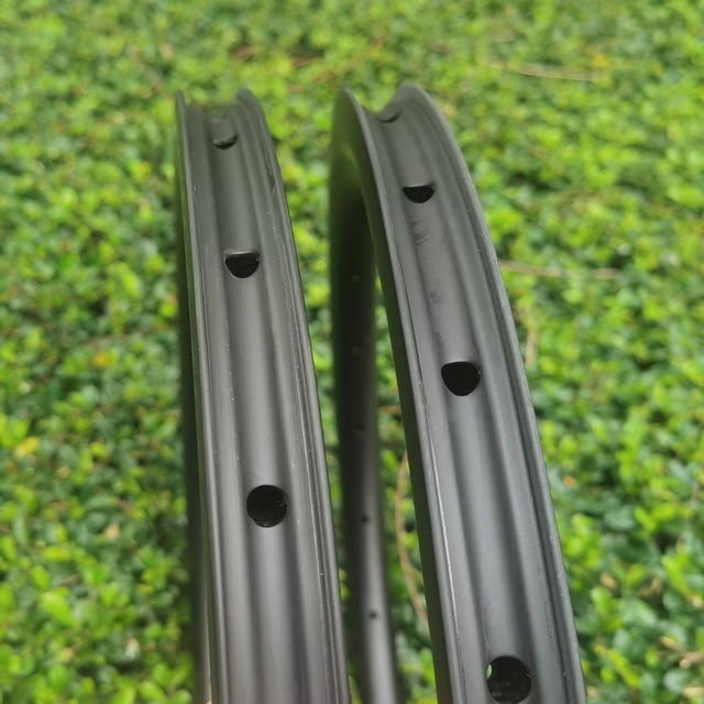 20 Inch BMX 451 Carbon Rims Tubeless 38MM 45MM Profiles Disc Brake Folding Bike Rims