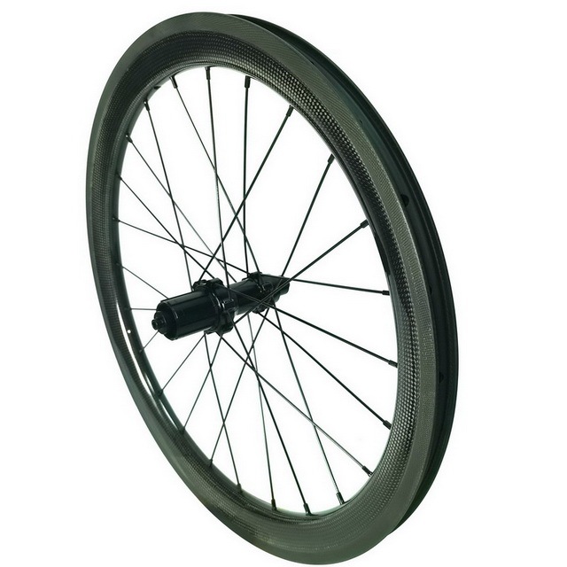 20 Inch 451 Carbon Wheels Rims V Brake Tubless Clincher Folding Bicycle Wheelset
