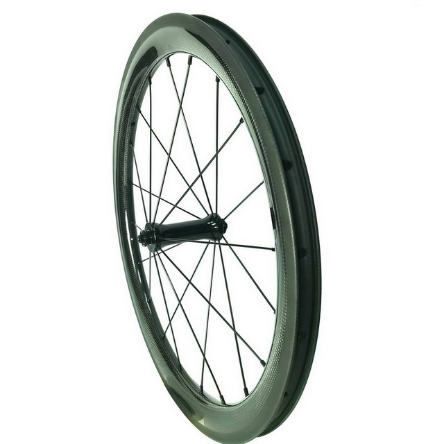 20 Inch 451 Carbon Wheels Rims V Brake Tubless Clincher Folding Bicycle Wheelset