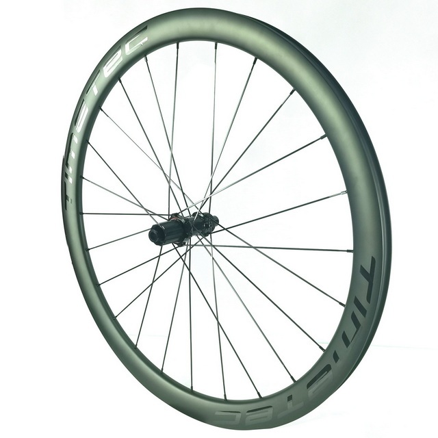 Light Weight Tubeless Tubular Gravel Road Bike Carbon Wheelset 28mm Width 30mm 35mm  40mm 45mm 55mm Profiles