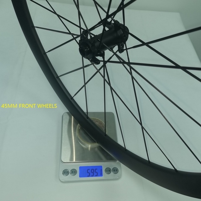 700C Ultra Light Carbon Spoke Road Bike Wheels Disc Brake Tubeless 25MM External Width 30mm 35mm 40mm 45mm 50mm 55mm profile