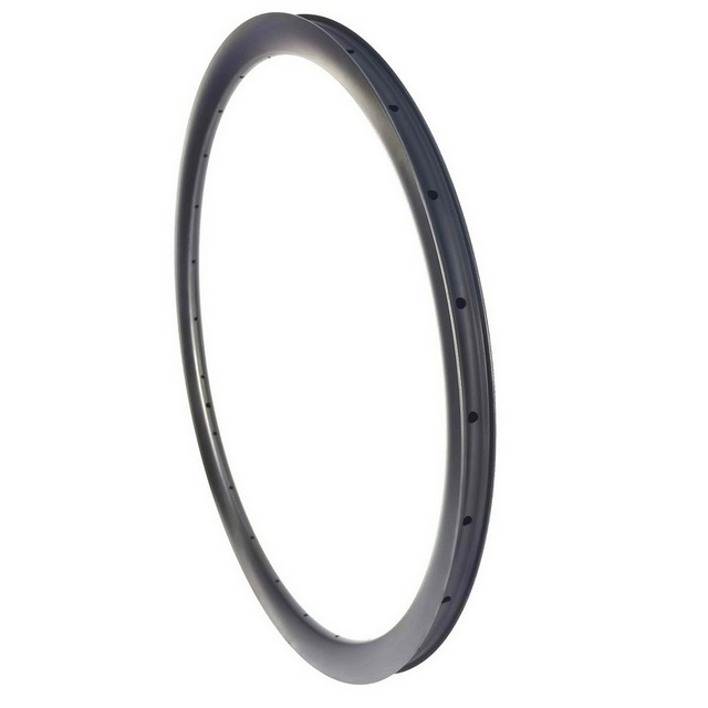 Hookless Light 700C Gravel Carbon Rims 30mm Width 30mm 35mm 40mm 45mm Profiles Tubeless With Hook