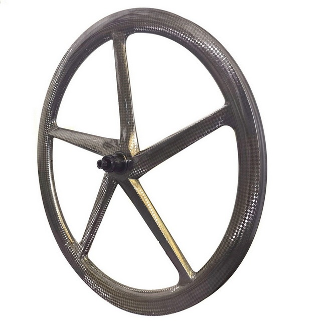 700C Utra Light 5 Spokes Road Gravel Carbon Wheels Tubeless Disc Brake 45mm Profile 23mm Internal Width Center Lock Toray T1000