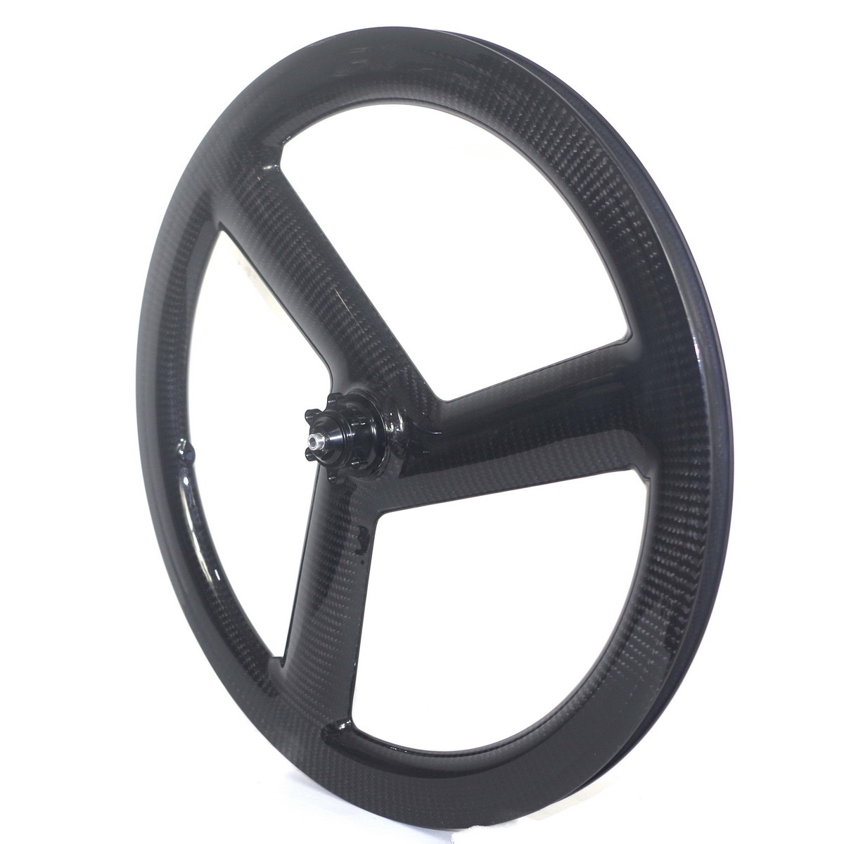 Tri Spoke 20 Inch Bicycle 451 Carbon Wheelset BMX Folding Bike Wheels Disc Brake Clincher 9 10 11 Speed