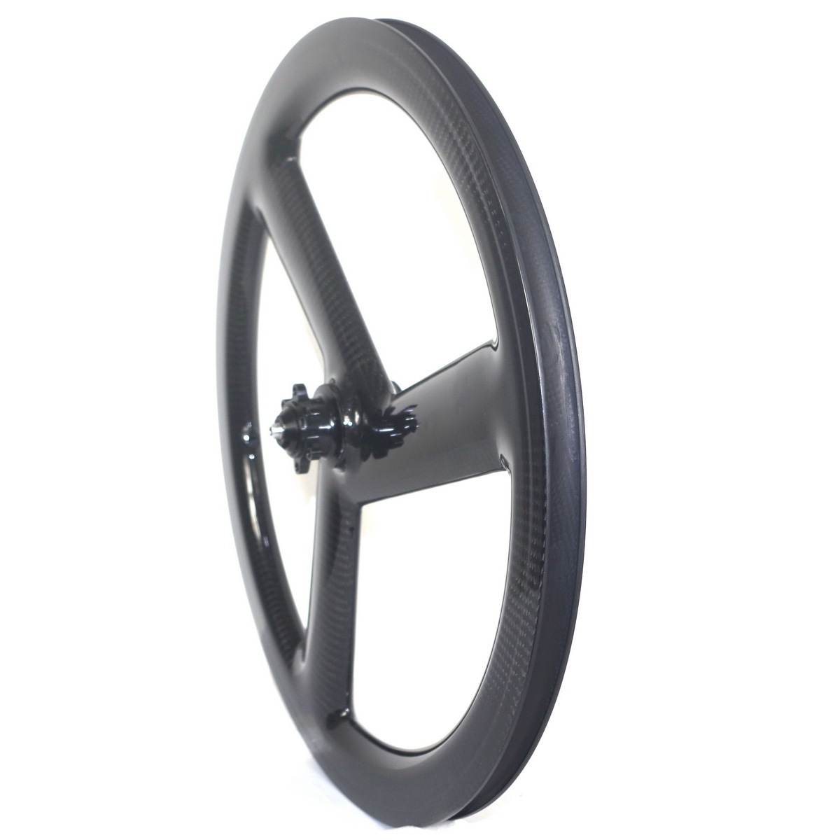 Tri Spoke 20 Inch Bicycle 451 Carbon Wheelset BMX Folding Bike Wheels Disc Brake Clincher 9 10 11 Speed