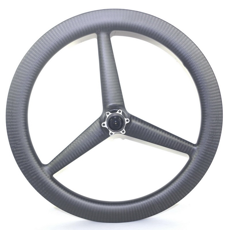 20 Inch Tri Spoke 406 Carbon Wheels Disc Brake Clincher