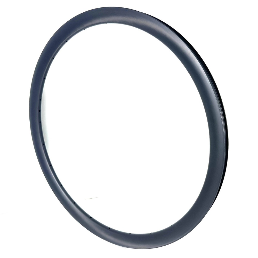 700C Super Light Gravel Bike Carbon Rims 36mm External Width 30mm Internal Width Tubeless Width Hook Toray T800