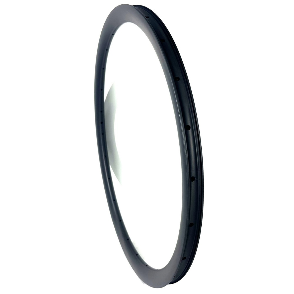 700C Super Light Gravel Bike Carbon Rims 36mm External Width 30mm Internal Width Tubeless Width Hook Toray T800