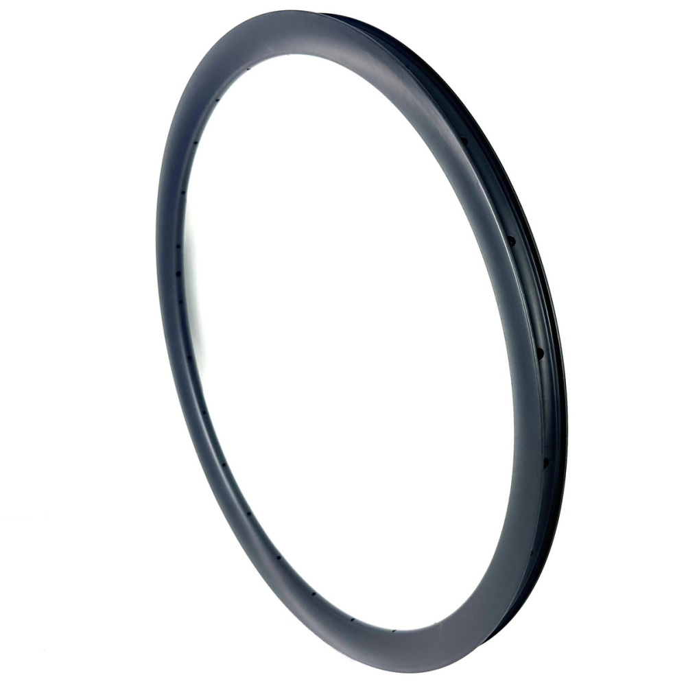 700C Super Light Gravel Bike Carbon Rims 36mm External Width 30mm Internal Width Tubeless Width Hook Toray T800