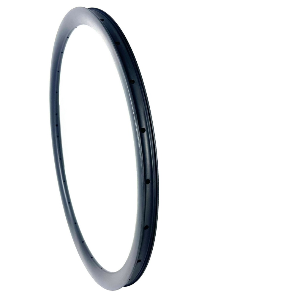 700C Super Light Gravel Bike Carbon Rims 36mm External Width 30mm Internal Width Tubeless Width Hook Toray T800