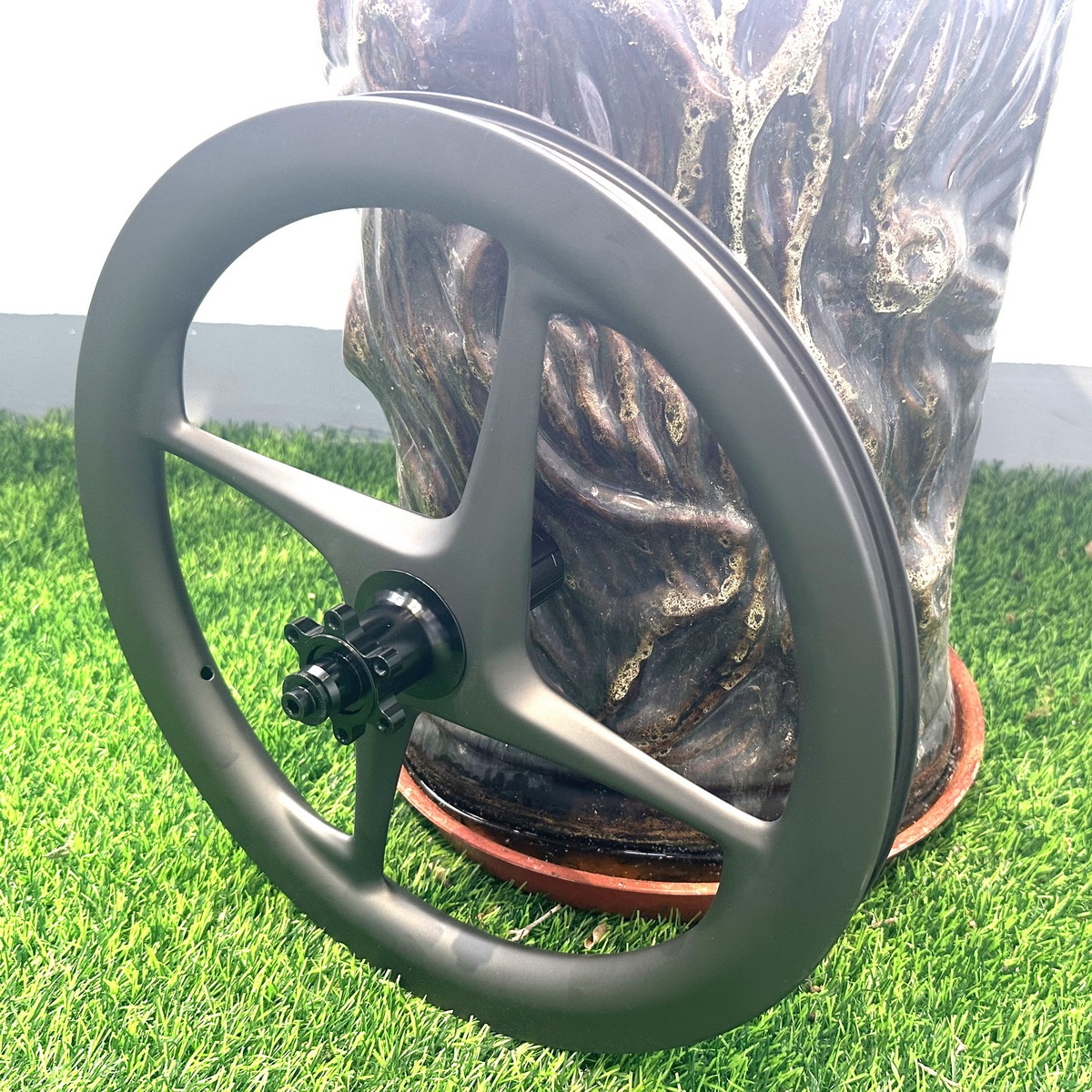 16 Inch 4 Spoke Carbon Wheelset 349 Folding Bicycle Wheels Rims Brake Disc Brake Tubeless Clincher