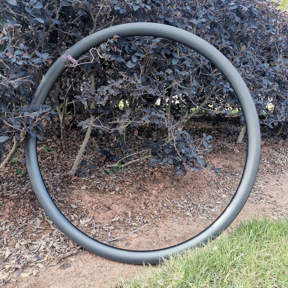 Super Light 700C Gravel Carbon Rims 30MM External Width 25mm Internal Width 30mm 35mm, 40mm 45mm 50mm Profiles Tubeless