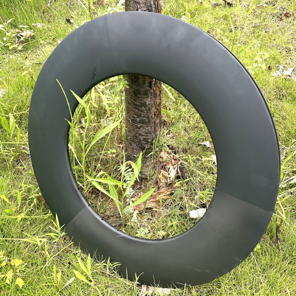 700C 120mm Profile Road TT Carbon Rims Tubeless With Hook 21.5mm Inner Width 28mm External Width Light Weight Bicycle Rims