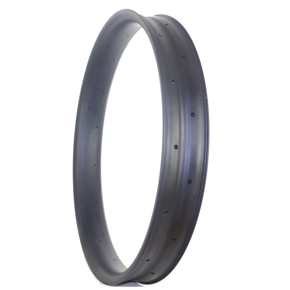 26ER Fat Bike Carbon Rims 80mm External Width 75mm Internal Width Tubeless