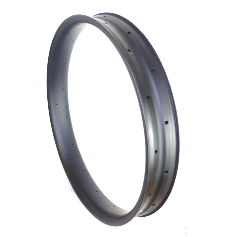 26ER Fat Bike Carbon Rims 80mm External Width 75mm Internal Width Tubeless
