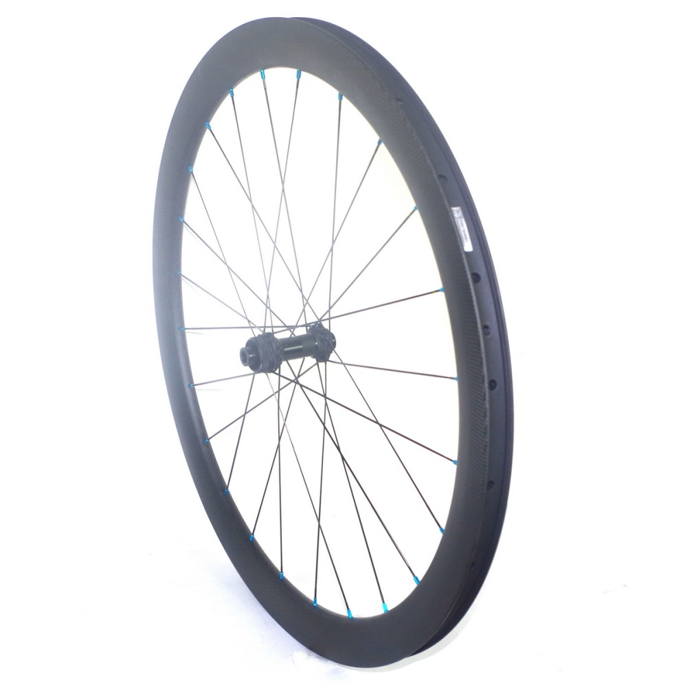 700C Road Time Tral Carbon Front Wheels 90mm Depth 18MM Inner Width Center Lock Tubeless Clincher DT 180EXP Hub