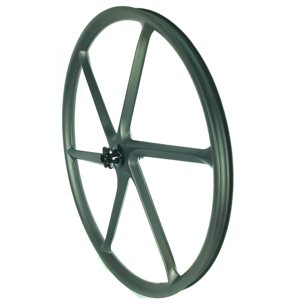 29ER 6 Spoke MTB Carbon Wheels 31MM inner Width XD, HG,MS Ratchet Hub Mountan Bke Wheels Through Axle Boost