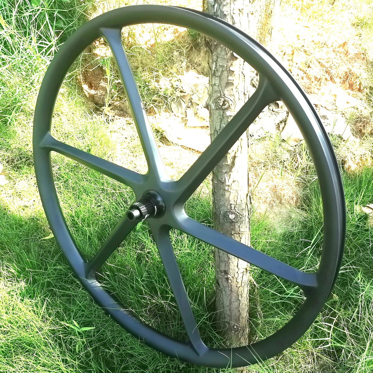 29ER 6 Spoke MTB Carbon Wheels 31MM inner Width XD, HG,MS Ratchet Hub Mountan Bke Wheels Through Axle Boost