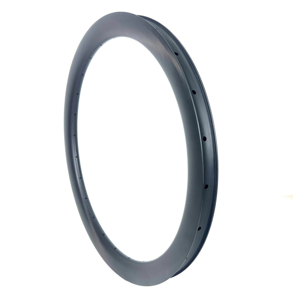 700C 32MM Inner Width Gravel Bike Carbon Rims Super Light 30mm 35mm 40mm 45mm 50mm 55mm Profile Height Tubeless With Hook