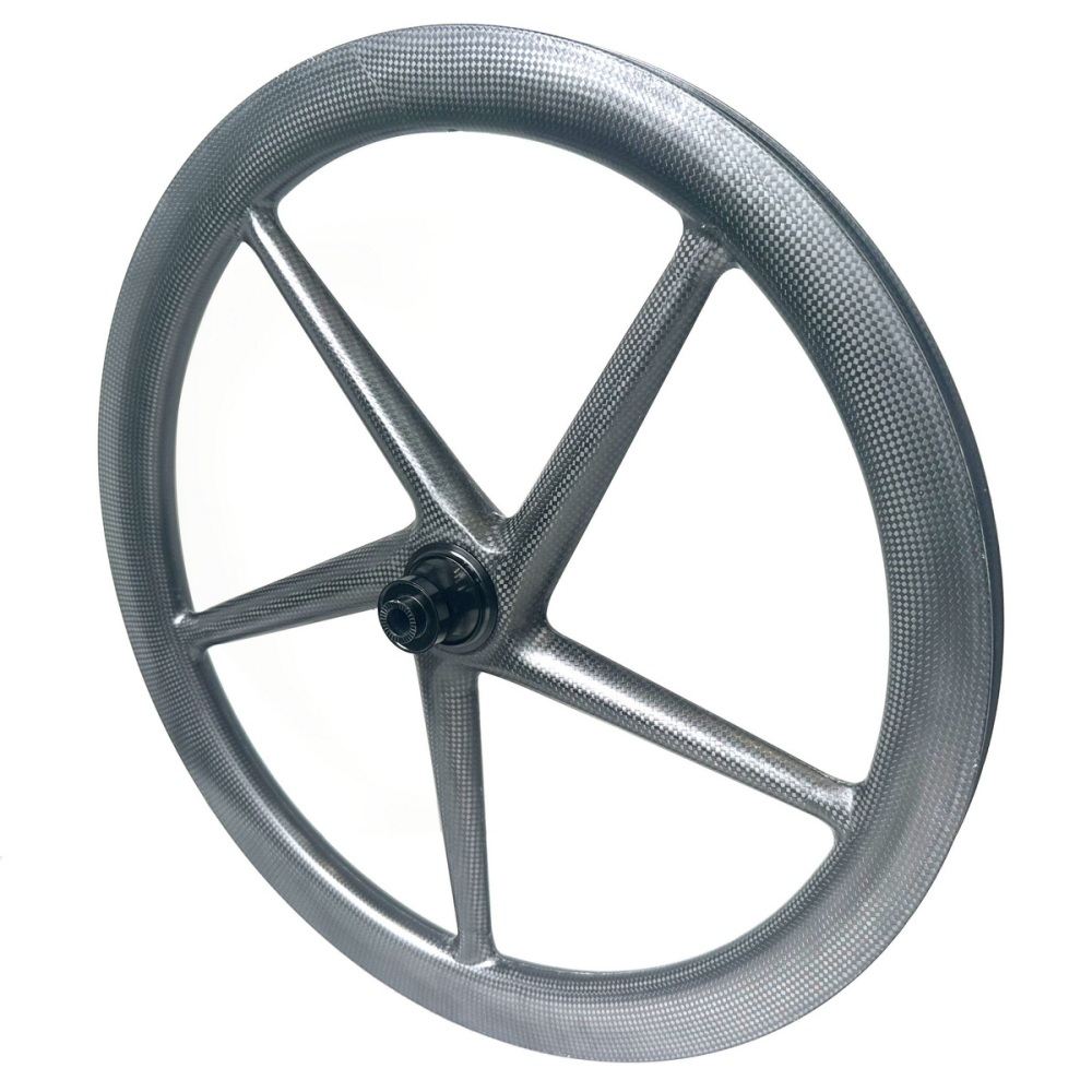 Five Spoke 451 Carbon Wheels Tubeless Compatible Width Clincher Disc Brake Rims Rims Brake 38mm Depth 19mm Inner Width Center Lock 6 Bolts