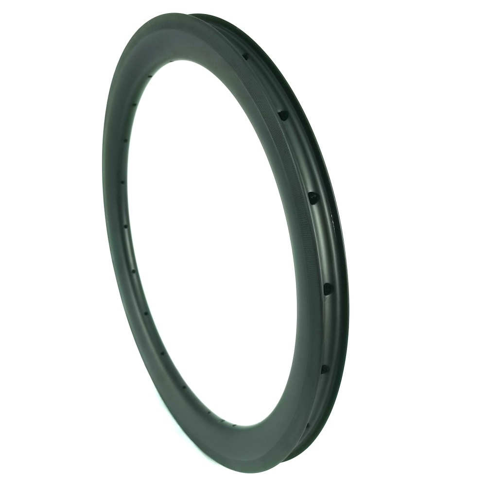 20 Inch 406 451 Carbon Rims 26mm External Width 18mm  Internal Width Disc Brake Rims Brake Tubeless Compatible With Clincher 38mm 45mm Height