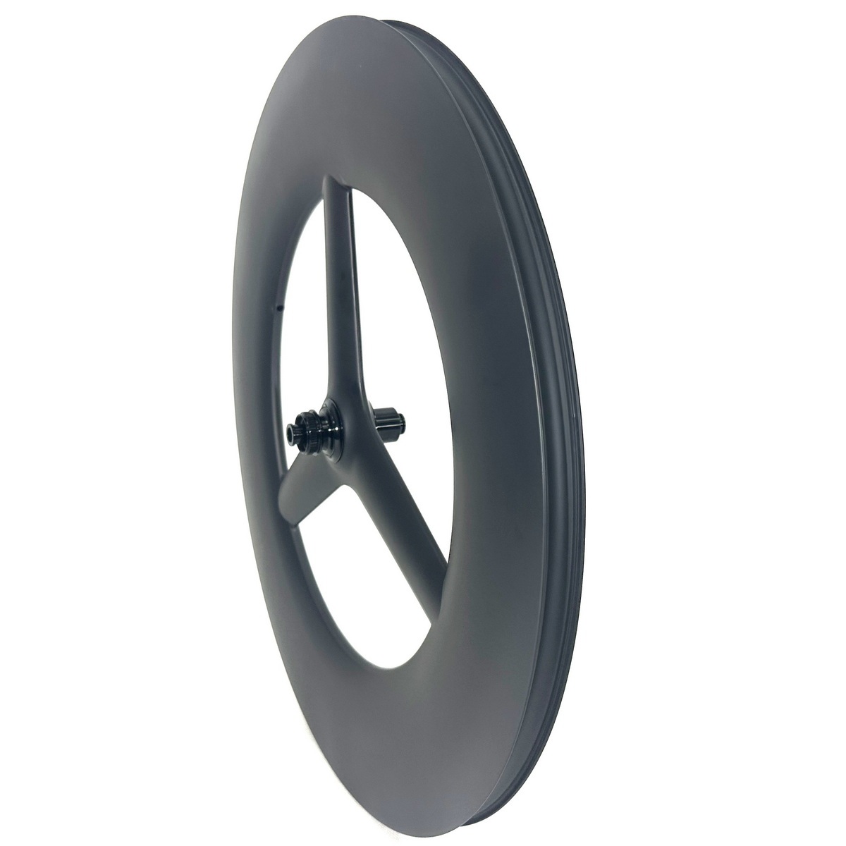700C TrI Spoke Carbon Wheels 120mm Depth 28MM External Width Tubeless Ready Disc Brake Center lock HG XDR TT Iron Man